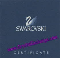 Swarovski Certificate 2003 to Present